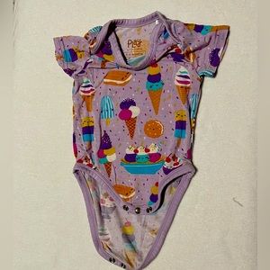 Little Sleepies short sleeve bodysuit
